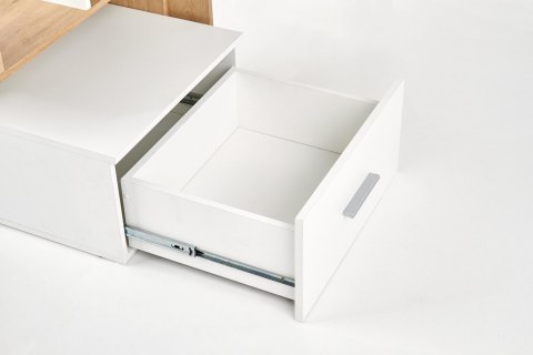Halmar biurko GROSSO płyta meblowa laminowana dąb złoty / biały, prowadnice kulkowe 149x50 Halmar biurko GROSSO płyta meblowa laminowana dąb złoty / biały, prowadnice kulkowe 149x50