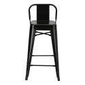 HOKER KRZESŁO BAROWE Paris Back short 66 cm CZARNY insp. Tolix D2.DESIGN METALOWY Z OPARCIEM I PODNÓŻKIEM MOŻNA SZTAPLOWAĆ HOKER KRZESŁO BAROWE Paris Back short 66 cm CZARNY insp. Tolix D2.DESIGN METALOWY Z OPARCIEM I PODNÓŻKIEM MOŻNA SZTAPLOWAĆ