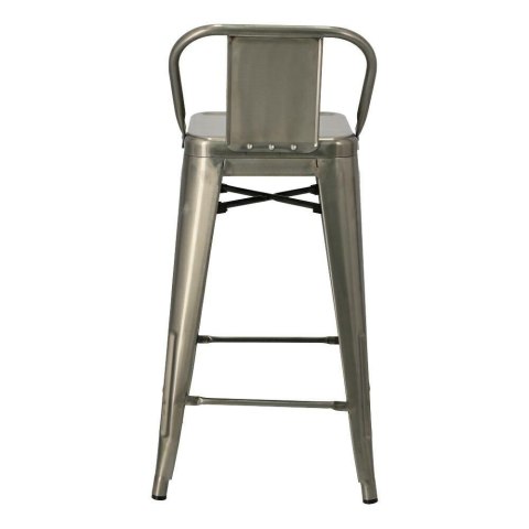 D2.DESIGN Hoker Stołek barowy z oparciem Paris Back short 66cm metaliczny insp. Tolix metal malowany proszkowo podpórka na nogi D2.DESIGN Hoker Stołek barowy z oparciem Paris Back short 66cm metaliczny insp. Tolix metal malowany proszkowo podpórka na nogi