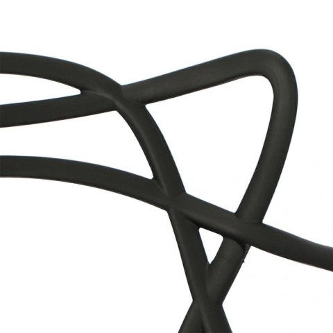D2.DESIGN Krzesło Lexi czarne insp. Master chair D2.DESIGN Krzesło Lexi czarne insp. Master chair