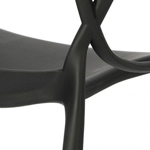 D2.DESIGN Krzesło Lexi czarne insp. Master chair D2.DESIGN Krzesło Lexi czarne insp. Master chair