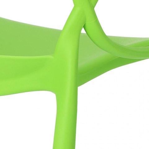 KRZESŁO Z PODŁOKIETNIKAMI LEXI insp. Master chair D2.DESIGN ZIELONE TWORZYWO PP LEKKIE I WYGODNE DO JADALNI KUCHNI LOKALU KRZESŁO Z PODŁOKIETNIKAMI LEXI insp. Master chair D2.DESIGN ZIELONE TWORZYWO PP LEKKIE I WYGODNE DO JADALNI KUCHNI LOKALU