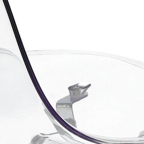 D2.DESIGN Krzesło P016 Clear, tworzywo PP+ metal transparentne D2.DESIGN Krzesło P016 Clear, tworzywo PP+ metal transparentne