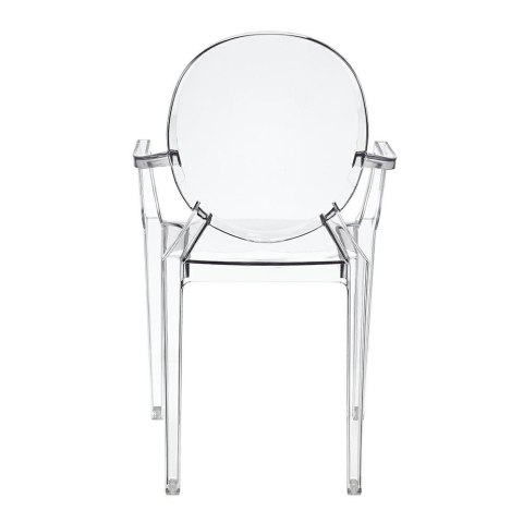 D2.DESIGN Krzesło Royal transparentne poliwęglan z podłokietnikami do domu recepcji lokalu hotelu D2.DESIGN Krzesło Royal transparentne poliwęglan z podłokietnikami do domu recepcji lokalu hotelu