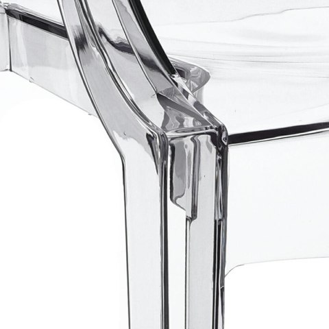 D2.DESIGN Krzesło Royal transparentne poliwęglan z podłokietnikami do domu recepcji lokalu hotelu D2.DESIGN Krzesło Royal transparentne poliwęglan z podłokietnikami do domu recepcji lokalu hotelu