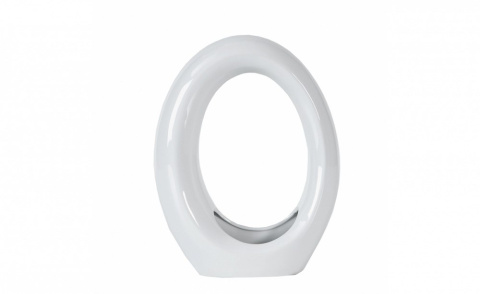 OUTLET Forte AZ-CE-C83 Dekoracja ceramiczna biała OUTLET Forte AZ-CE-C83 Dekoracja ceramiczna biała