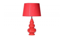 OUTLET Forte AZ-LA-287 lampa ceramiczna czerwona