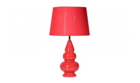 OUTLET Forte AZ-LA-287 lampa ceramiczna czerwona