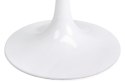 Stolik TULIP MARBLE MINI biały - blat okrągły marmurowy, metal Stolik TULIP MARBLE MINI biały - blat okrągły marmurowy, metal