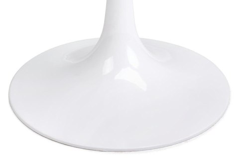 Stolik TULIP MARBLE MINI biały - blat okrągły marmurowy, metal Stolik TULIP MARBLE MINI biały - blat okrągły marmurowy, metal