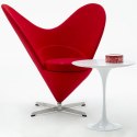 Stolik TULIP MARBLE MINI biały - blat okrągły marmurowy, metal Stolik TULIP MARBLE MINI biały - blat okrągły marmurowy, metal