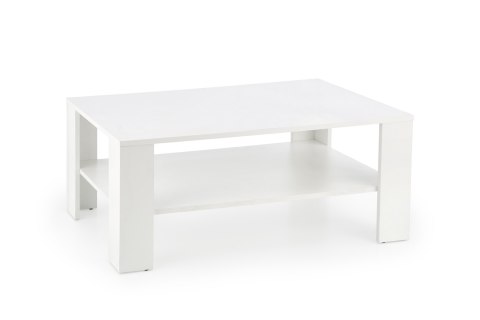 Halmar ława z półką KWADRO kolor biały-MDF laminowany 110x65 Halmar ława z półką KWADRO kolor biały-MDF laminowany 110x65