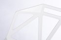 King Home Krzesło SPLIT PREMIUM białe - aluminium, nogi białe nowoczesne i wygodne King Home Krzesło SPLIT PREMIUM białe - aluminium, nogi białe nowoczesne i wygodne