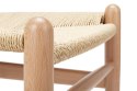 King Home Krzesło WISHBONE natural - lite drewno bukowe, naturalne włókno King Home Krzesło WISHBONE natural - lite drewno bukowe, naturalne włókno