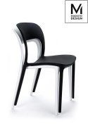 MODESTO krzesło ZING białe - polipropylen