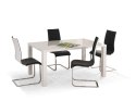 Halmar RONALD stół prostoktny biały MDF lakierowany rozkładany 140÷180x80
