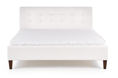 HALMAR łóżko SAMARA biały-ekoskóra, drewno 160x200 HALMAR łóżko SAMARA biały-ekoskóra, drewno 160x200