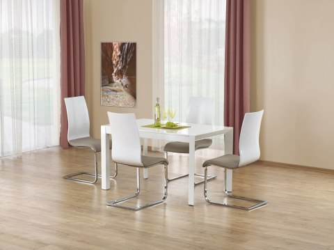 Halmar stół STANFORD XL prostokątny rozkładany 160-250x80 biały MDF lakierowany / stal malowana Halmar stół STANFORD XL prostokątny rozkładany 160-250x80 biały MDF lakierowany / stal malowana