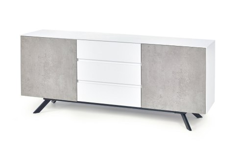 Halmar STONNO KM2 komoda biały / beton Halmar STONNO KM2 komoda biały / beton