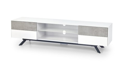 Halmar STONNO RTV1 biały / beton Halmar STONNO RTV1 biały / beton