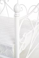 HALMAR łóżko SUMATRA białe, stal 90x200 pojedyncze HALMAR łóżko SUMATRA białe, stal 90x200 pojedyncze