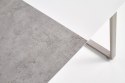 Halmar THOMAS stół rozkładany biały / beton Halmar THOMAS stół rozkładany biały / beton