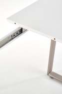 Halmar THOMAS stół rozkładany biały / beton Halmar THOMAS stół rozkładany biały / beton