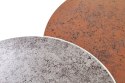 Halmar TRIPLE zestaw 3 ław, kolor: grafitowy / brązowy / czarny