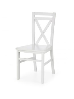 Halmar DARIUSZ 2 krzesło drewniane białe do kuchni, ,jadalni, lokalu, biura