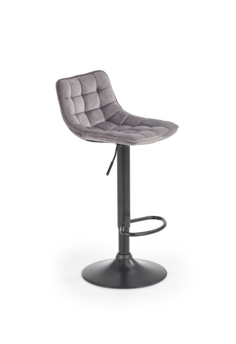 Halmar H95 hoker popiel velvet, stal malowana, reulacja wysokości Halmar H95 hoker popiel velvet, stal malowana, reulacja wysokości