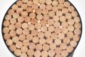 Halmar ława NATURO 2 modrzew-lite drewno naturalny / czarny stal fi 47 Halmar ława NATURO 2 modrzew-lite drewno naturalny / czarny stal fi 47