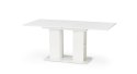 Halmar stół KORNEL rozkładany prostokątny biały płyta meblowa laminowana 130-170x80