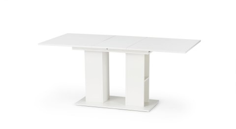Halmar stół KORNEL rozkładany prostokątny biały płyta meblowa laminowana 130-170x80