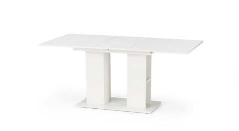 Halmar stół KORNEL rozkładany prostokątny biały płyta meblowa laminowana 130-170x80 Halmar stół KORNEL rozkładany prostokątny biały płyta meblowa laminowana 130-170x80