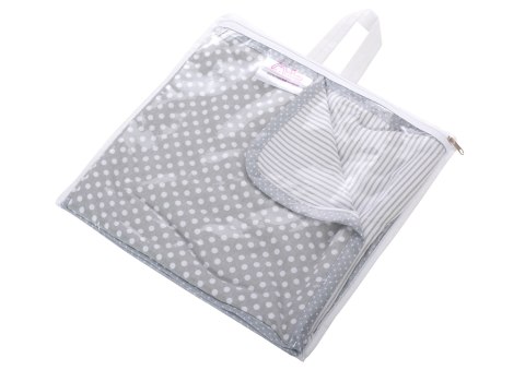 Kocyk Hevea Milusie 175x125 (Słoniki + Kropeczki Szare) Kocyk Hevea Milusie 175x125 (Słoniki + Kropeczki Szare)