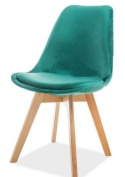 SIGNAL KRZESŁO DIOR VELVET BUK/ZIELONY TAP.89 SIGNAL KRZESŁO DIOR VELVET BUK/ZIELONY TAP.89