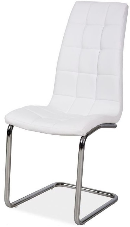 SIGNAL KRZESŁO H103 CHROM/BIAŁY EKOSKÓRA SIGNAL KRZESŁO H103 CHROM/BIAŁY EKOSKÓRA