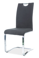 SIGNAL KRZESŁO H790 CHROM/CZARNY tkanina TAP.96 SIGNAL KRZESŁO H790 CHROM/CZARNY tkanina TAP.96