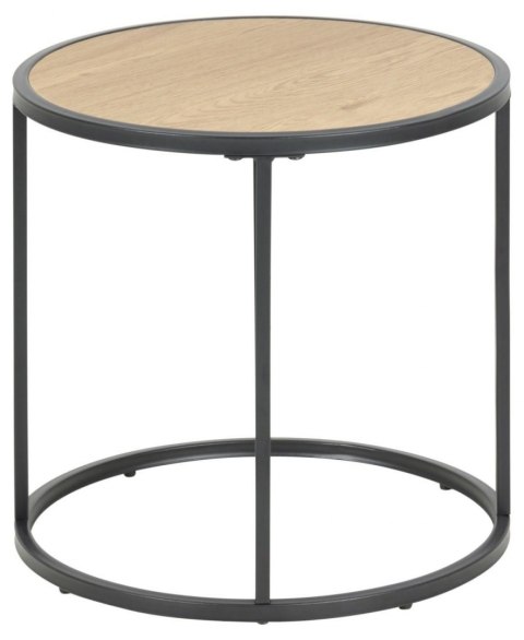 ACTONA Stolik Seaford Dąb okrągły 45x45 ACTONA Stolik Seaford Dąb okrągły 45x45