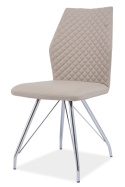 SIGNAL KRZESŁO H604 CHROM/CAPPUCCINO EKOSKÓRA SIGNAL KRZESŁO H604 CHROM/CAPPUCCINO EKOSKÓRA