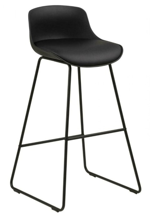 ACTONA Stołek barowy Tina Black PU ACTONA Stołek barowy Tina Black PU