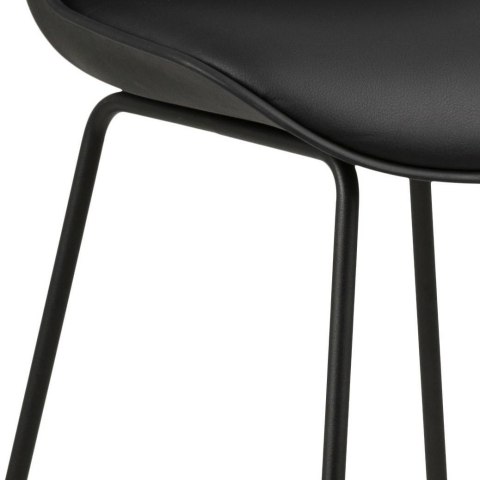 ACTONA Stołek barowy Tina Black PU ACTONA Stołek barowy Tina Black PU