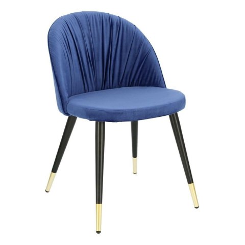 Intesi Krzesło Kotte Velvet niebieskie Intesi Krzesło Kotte Velvet niebieskie