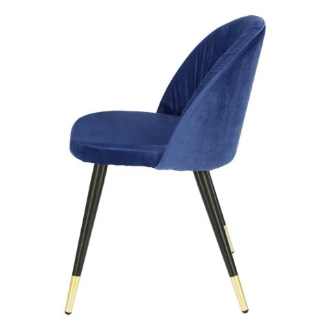 Intesi Krzesło Kotte Velvet niebieskie Intesi Krzesło Kotte Velvet niebieskie