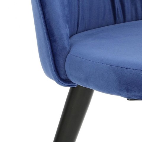 Intesi Krzesło Kotte Velvet niebieskie Intesi Krzesło Kotte Velvet niebieskie