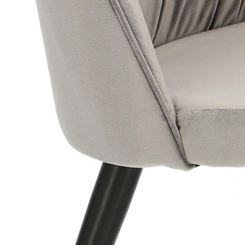Intesi Krzesło Kotte Velvet szare Intesi Krzesło Kotte Velvet szare