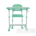 Fun Desk dziecięce Piccolino II Green BIURKO+KRZESŁO regulowane Fun Desk dziecięce Piccolino II Green BIURKO+KRZESŁO regulowane