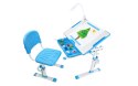 Fun Desk Cubby Karo Blue BIURKO+KRZESŁO regulowane Białe Niebieskie dla dziecka Fun Desk Cubby Karo Blue BIURKO+KRZESŁO regulowane Białe Niebieskie dla dziecka