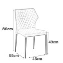 Halmar K331 krzesło nogi - czarne, siedzisko - granatowy