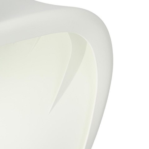 D2.DESIGN Krzesło Balance PP białe tworzywo PP nowoczesnr stabilne i wygodne kształt litery S D2.DESIGN Krzesło Balance PP białe tworzywo PP nowoczesnr stabilne i wygodne kształt litery S